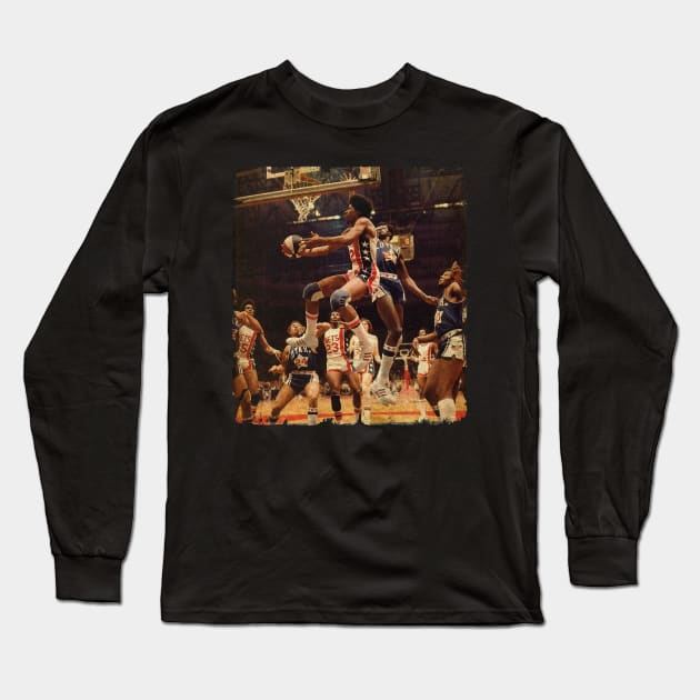 John Williamson vs Julius Erving Long Sleeve T-Shirt by Wendyshopart